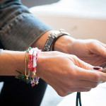 DIY Fabric Bracelets by Trinkets in Bloom
