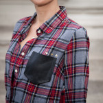 Patched Plaid Shirt DIY