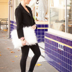 DIY Faux Fur Clutch by Trinkets in Bloom