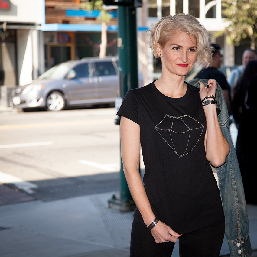 DIY Tee with Chains by Trinkets in Bloom