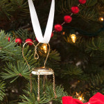 DIY Champagne Ornaments by Trinkets in Bloom