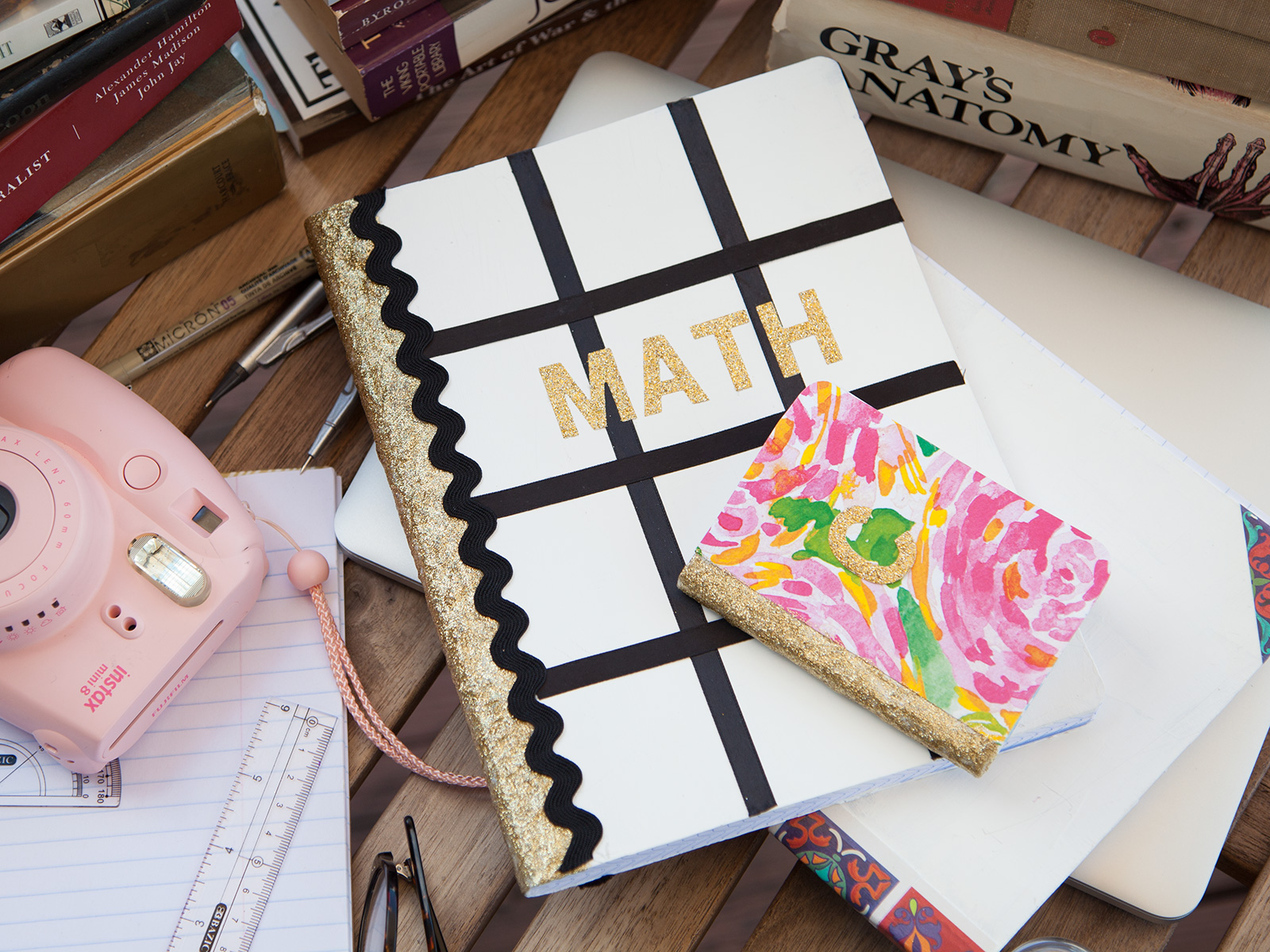 DIY Notebooks for Back To School by Trinkets in Bloom