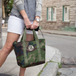 DIY Monogramed Camo Tote photo 3 by Trinkets in Bloom
