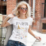DIY Paris Doodle T-Shirt Photo 1 by Trinkets in Bloom