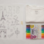 DIY Paris Doodle T-Shirt Supplies by Trinkets in Bloom