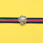 Watch Strap Rhinestone Bracelet DIY finished by Trinkets in Bloom