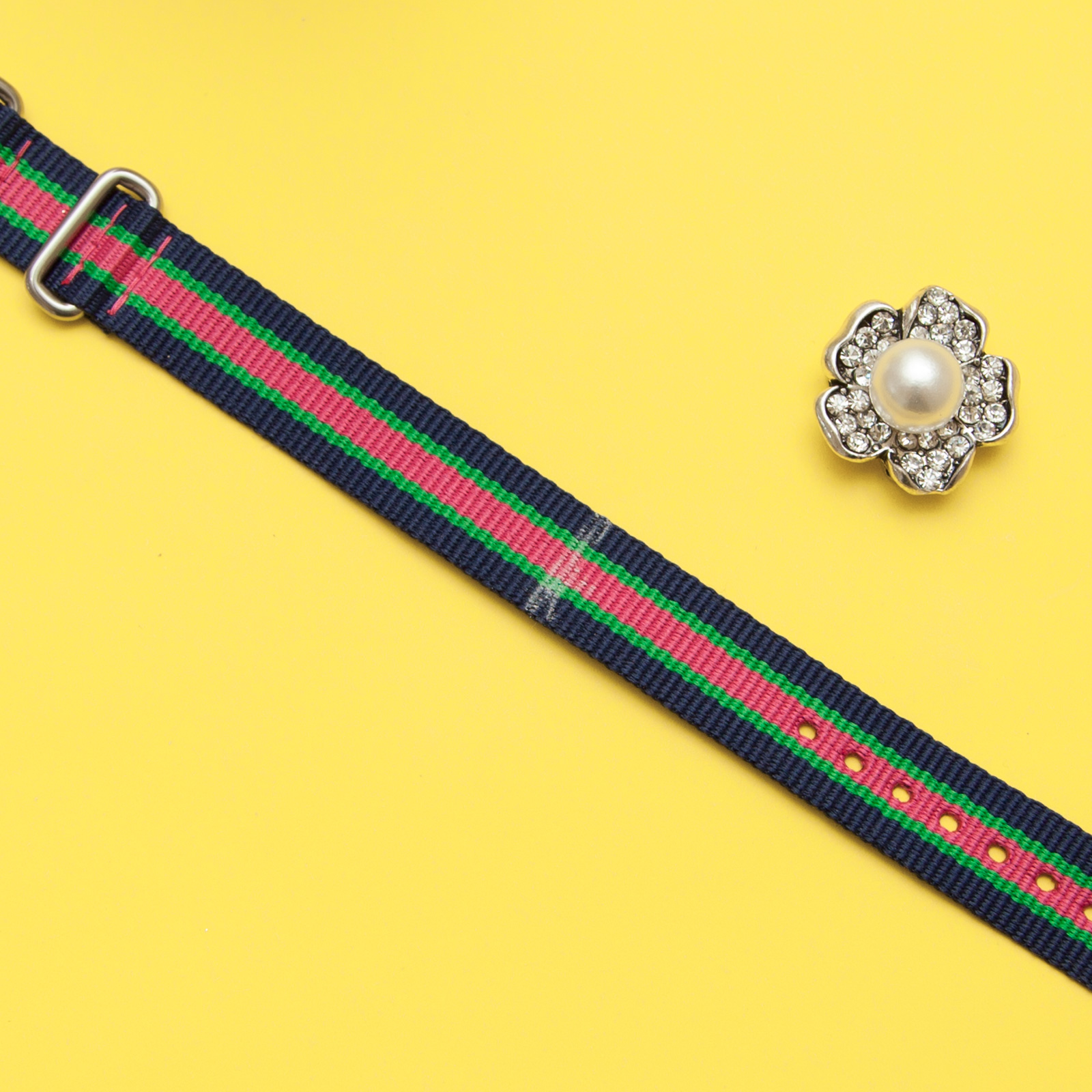 Watch Strap Rhinestone Bracelet DIY add jewel by Trinkets in Bloom