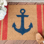 DIY Welcome Mat using ColorShot Outdoor Fabric Spray